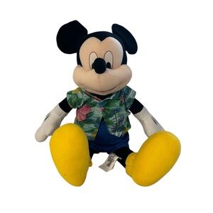 Disney Mickey Mouse Plush Toy with Yellow Shoes